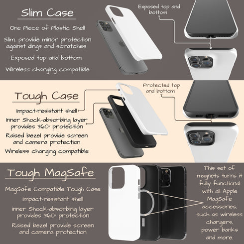 Oversized Leopard Custom Initials iPhone Case